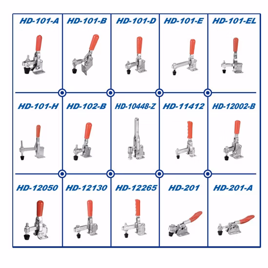 Hersteller von Huiding-Hardware. Schnellspanner mit Push-Pull-Verriegelung, robuster Edelstahl-Kipphebel für industrielle Holzbearbeitungsmaschinen